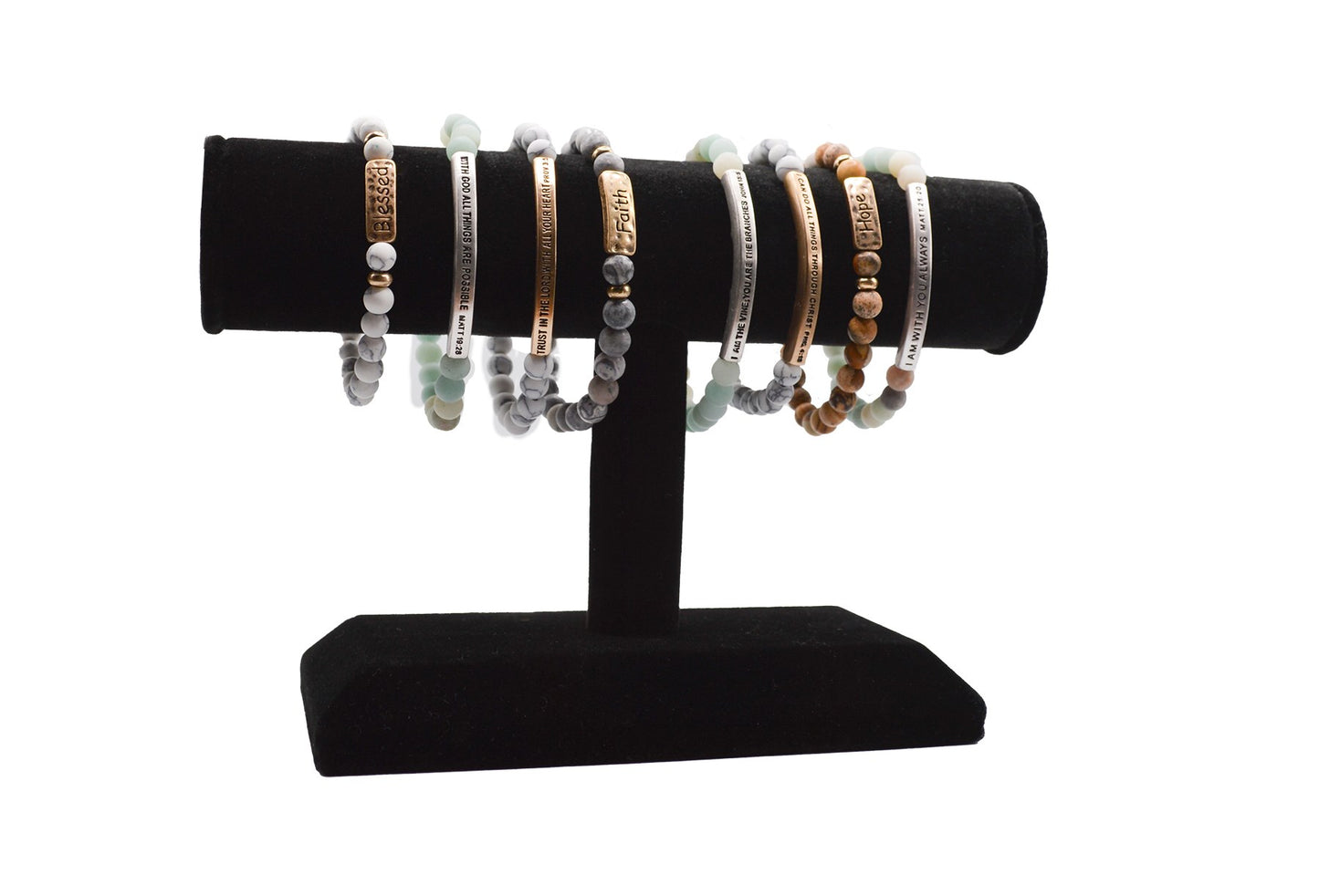 Bracelet-Eden Merry-Wisdom/Inspirational Assortment (8 Pieces) Display Not Included