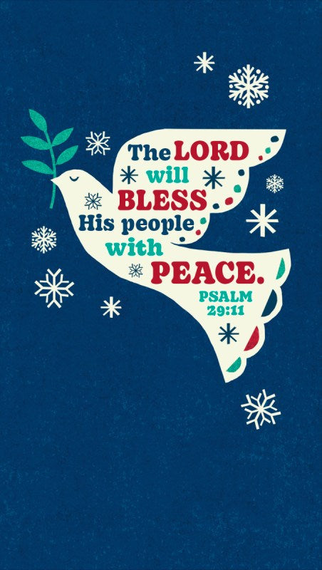 Card-Boxed-Christmas-Peace Dove (Box of 16) (2024)