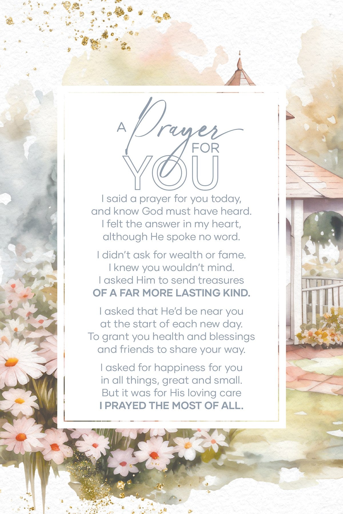 Plaque-Everyday-A Prayer For You (6 x 9)