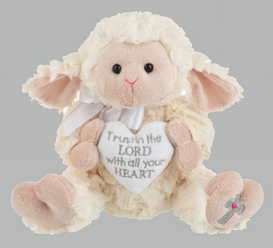 Plush-Trust In The Lord Lamb (8")