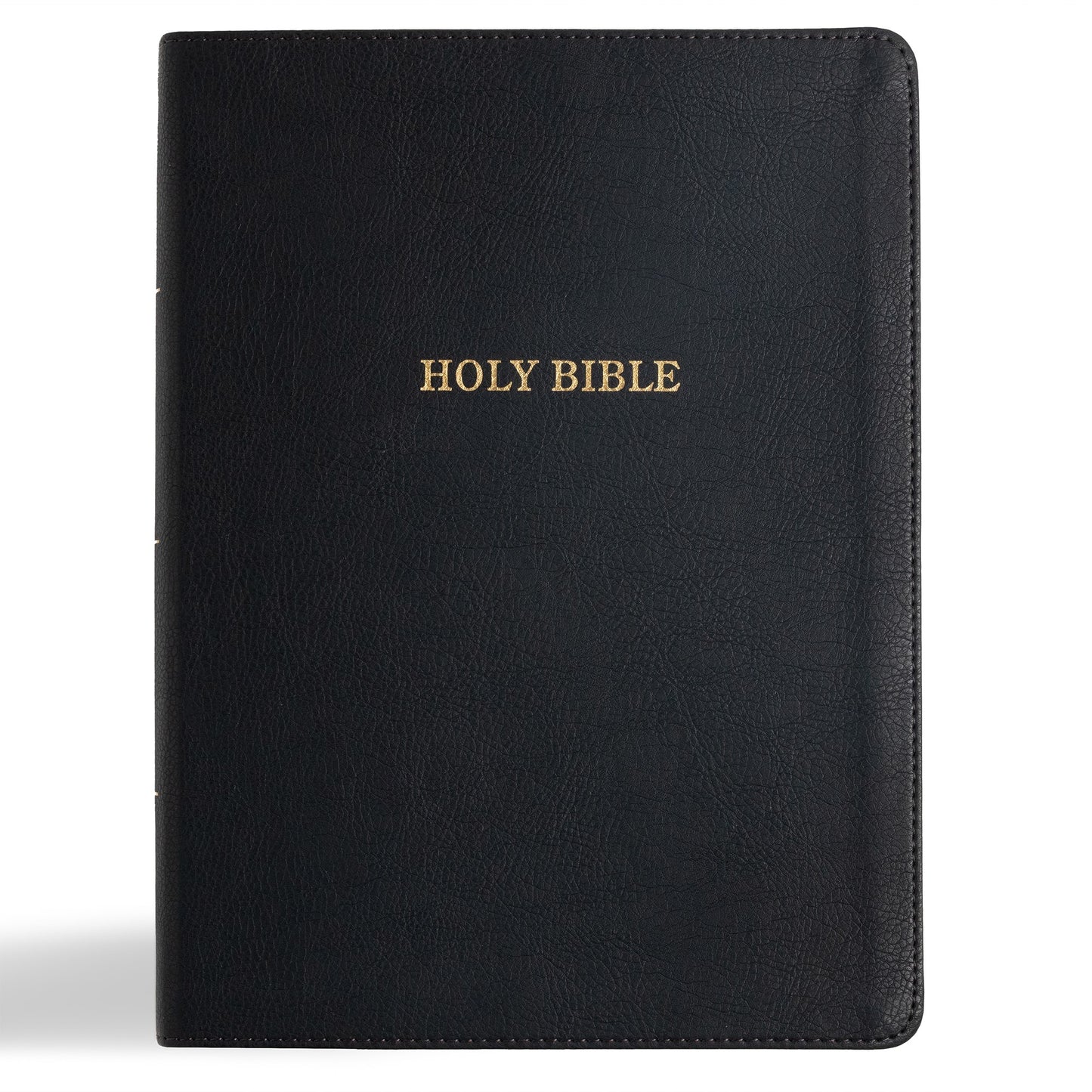 KJV Study Bible/Large Print Edition-Black LeatherTouch