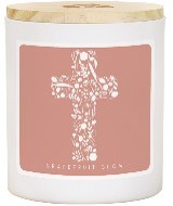 Candle-Floral Cross-Grapefruit Glow Scent (11 Oz - 2 Wick)