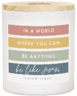 Candle-Be Like Jesus-Lemon Sugar Scent (11 Oz - 2 Wick)