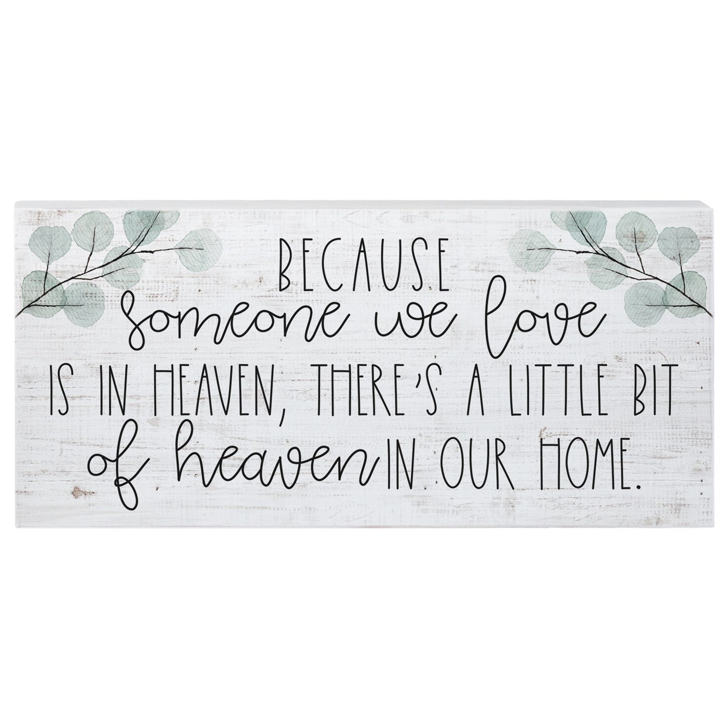 Inspire Board-Heaven In Our Home (12" x 5.5")