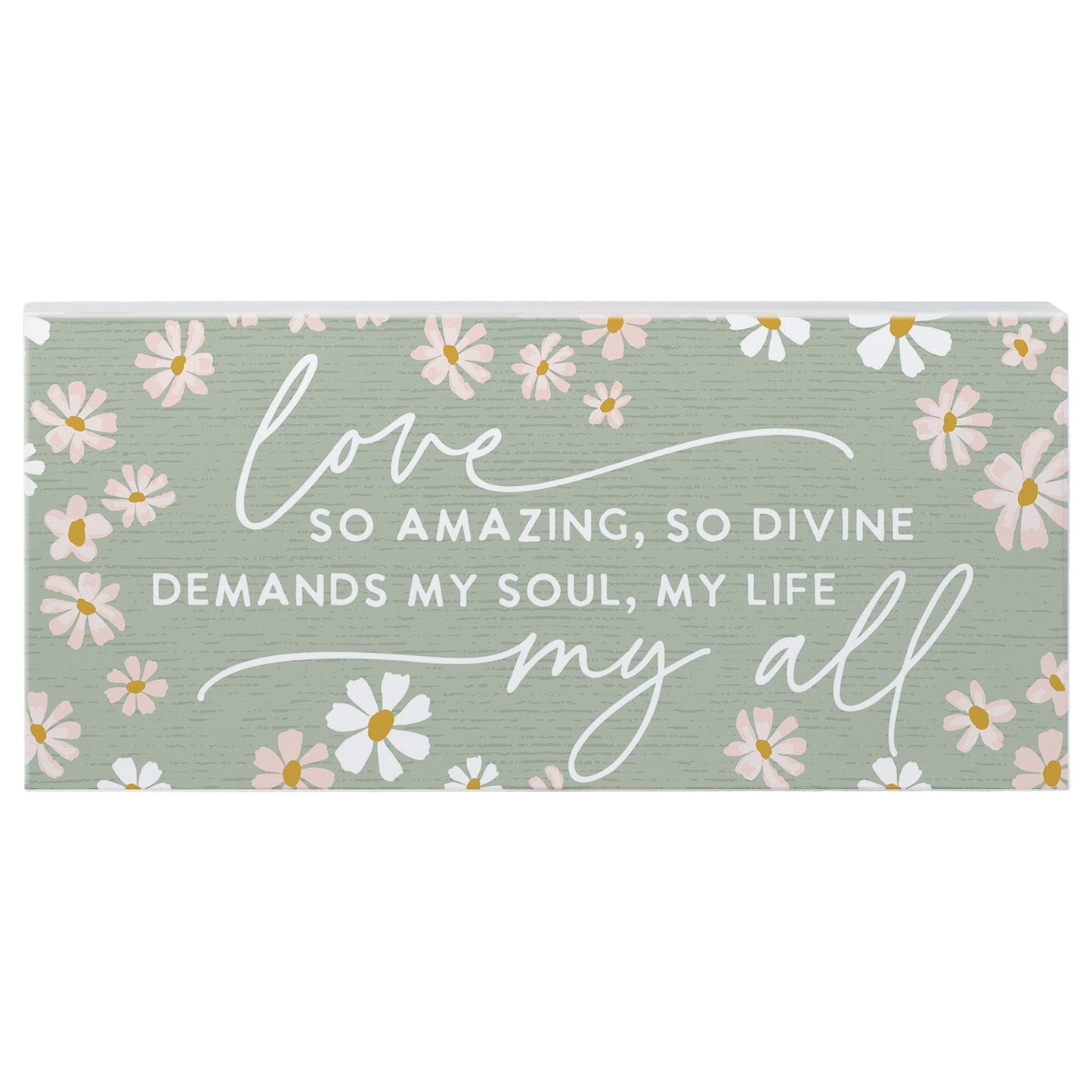 Inspire Board-Love So Amazing Green (12" x 5.5")