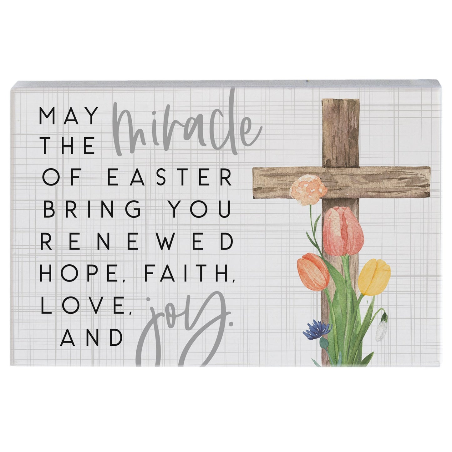 Small Talk Rectangle-Miracle Of Easter (5.25" x 3.5")