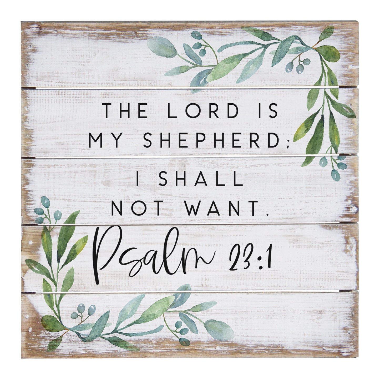 Petite Pallet-Psalm 23:1 (6" x 6")