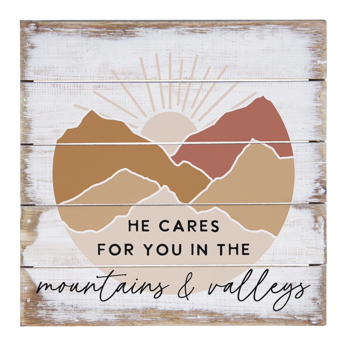 Petite Pallet-Mountains & Valleys (8" x 8")