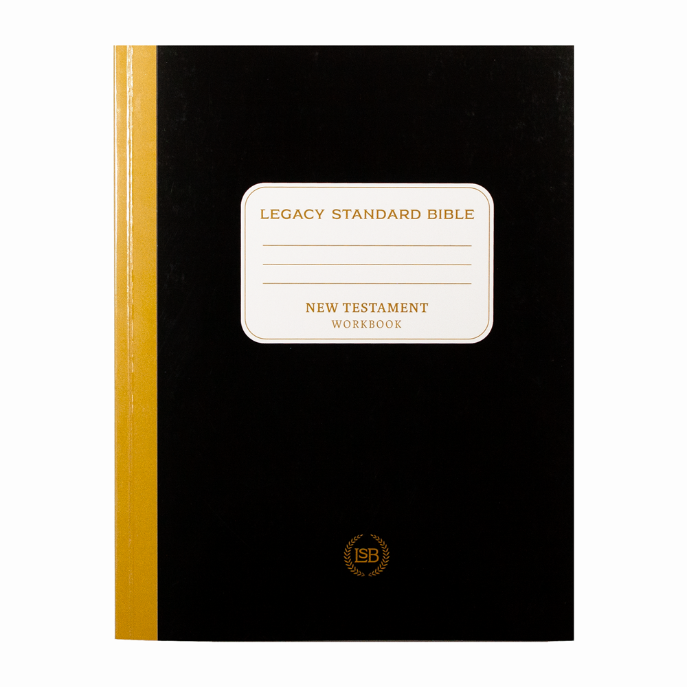 LSB Legacy Standard Bible New Testament Workbook-Softcover