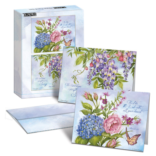 Note Card-Blank-Nature's Grace (5.25" x 4") (Box Of 12)