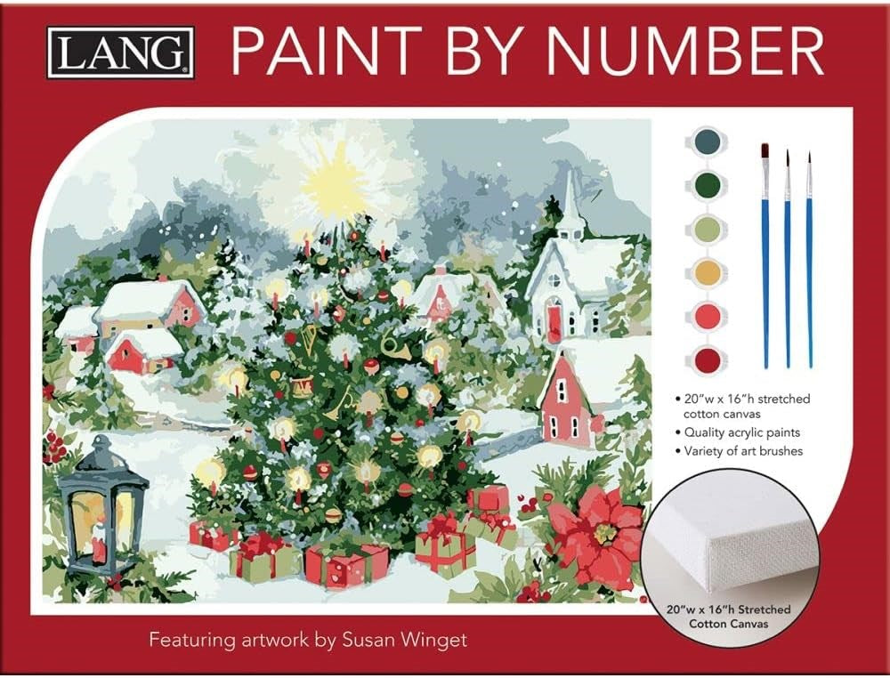 Paint By Numbers-Christmas Tree