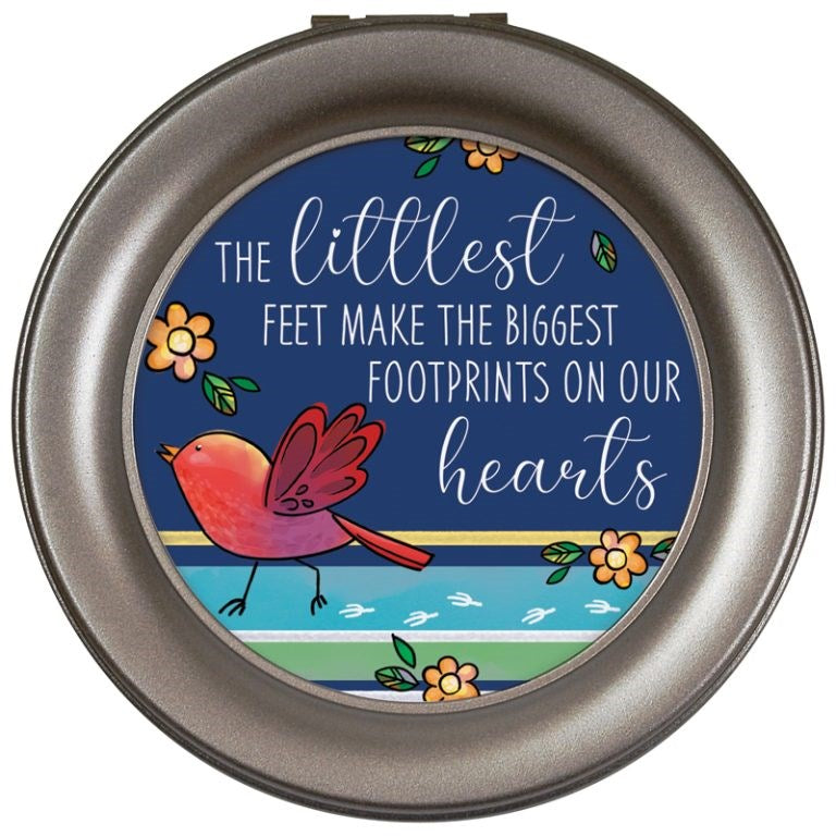 Music Box-Littles Feet/Everything Is Beautiful (2.75"H x 4.5"D)