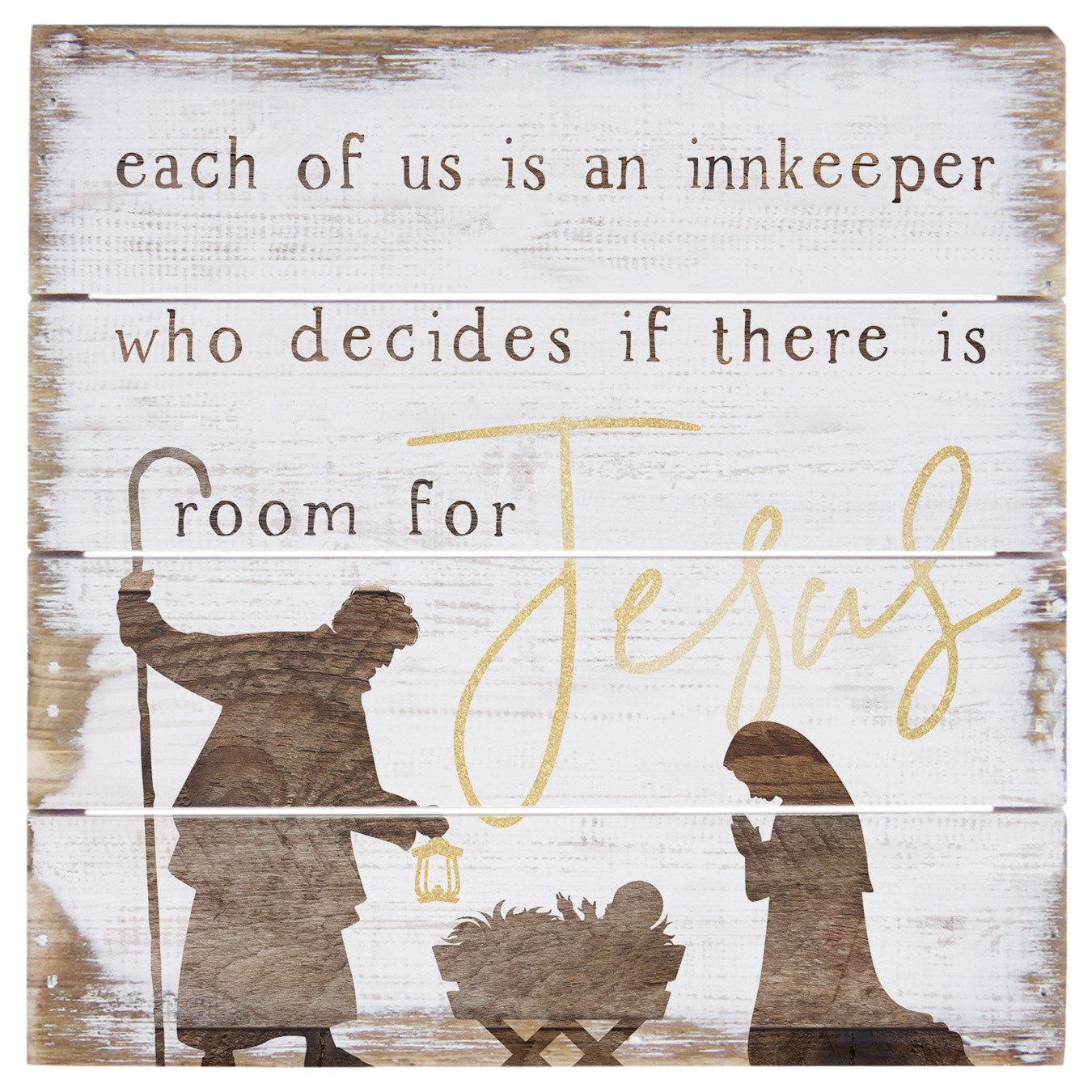 Petite Pallet-Room For Jesus (6 x 6)