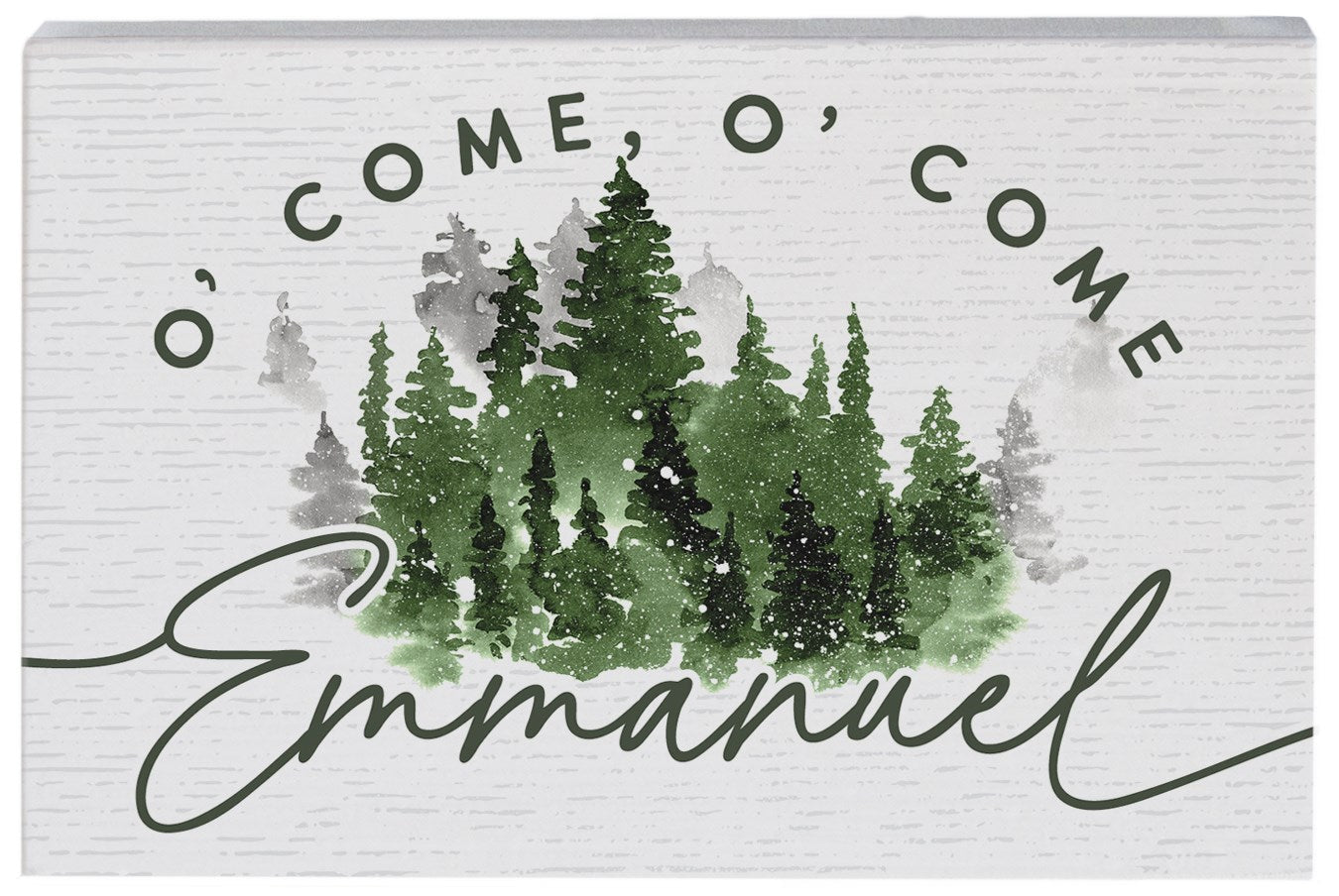 Small Talk Rectangle-O'Come Emmanuel (5.25 x 3.5)