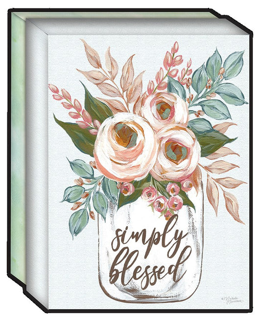 Note Card-Blank-Full Color-Simply Blessed Ranunculus (Box Of 15)