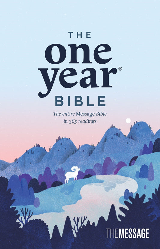 The Message The One Year Bible-Softcover