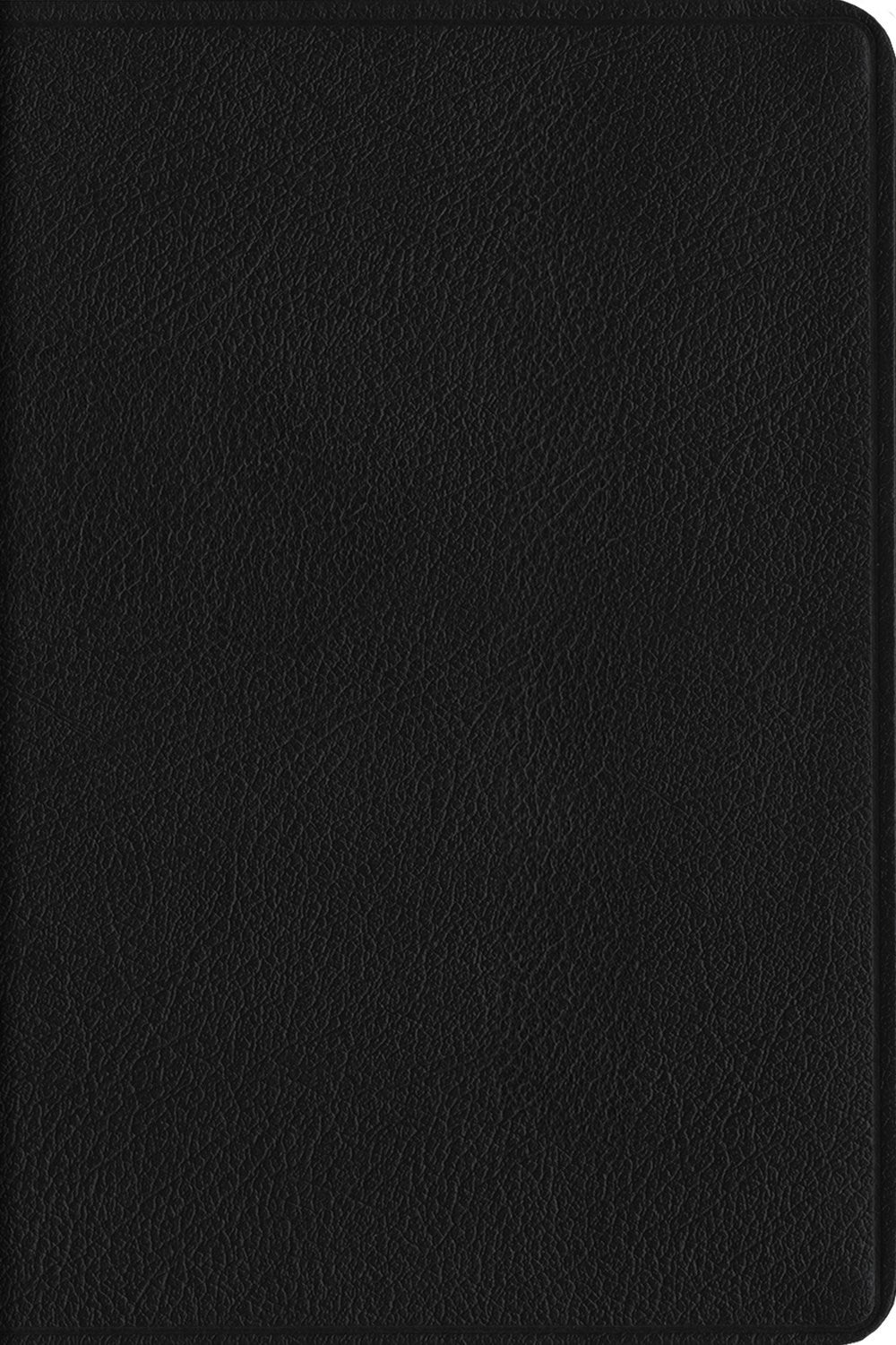 ESV Everyday Gospel Bible-Black Genuine Leather