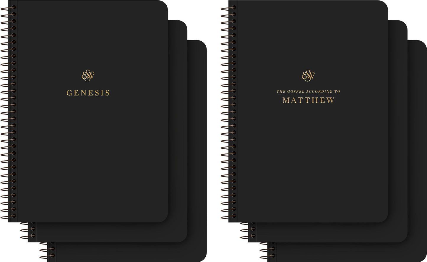 ESV Scripture Journal Spiral-Bound Edition: Old And New Testament Set-Softcover