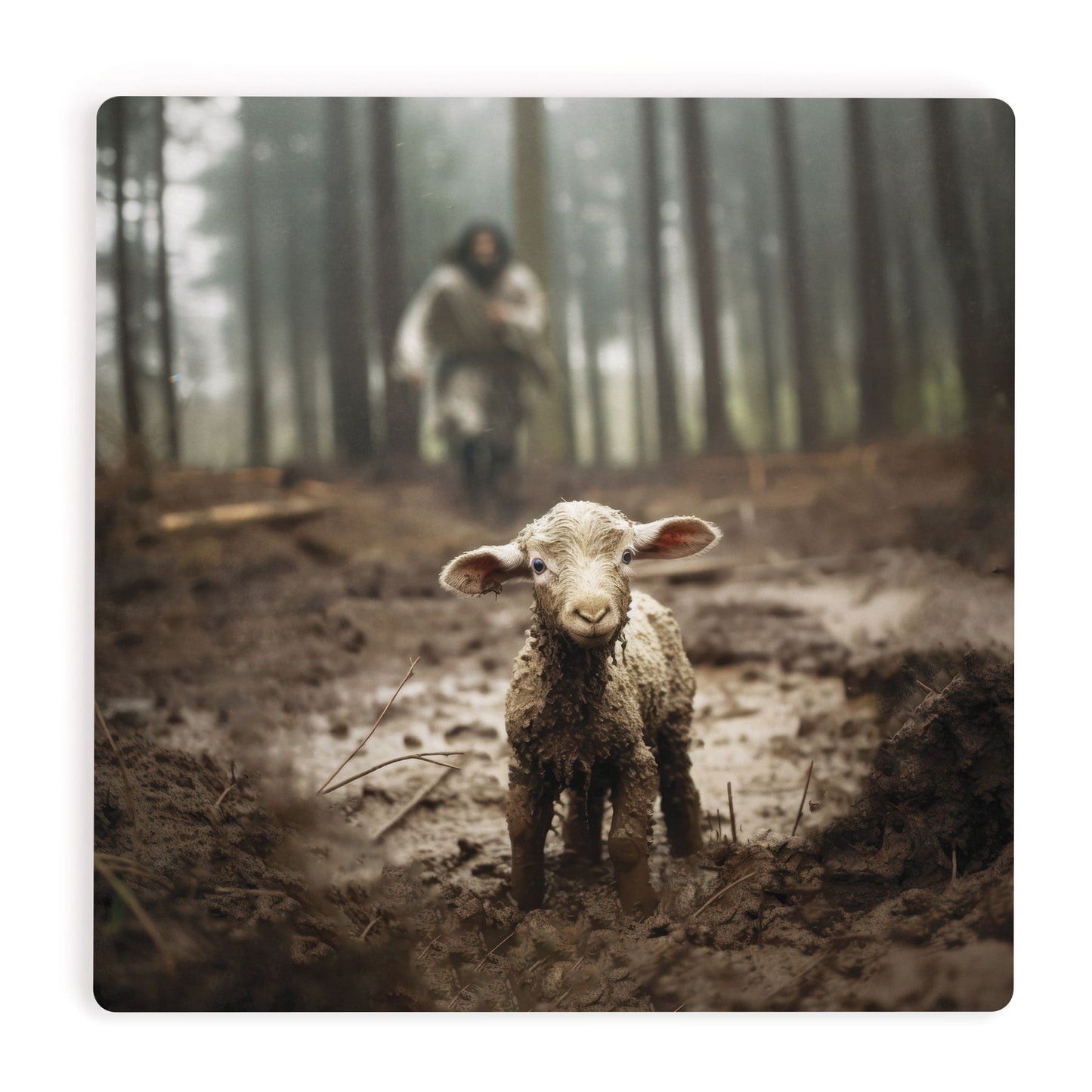 Coaster-Lamb (4 x 4) (Pack Of 6)