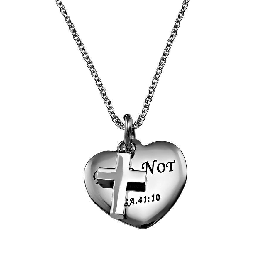 Necklace-Sweetheart-Fear Not (Womens) (18")