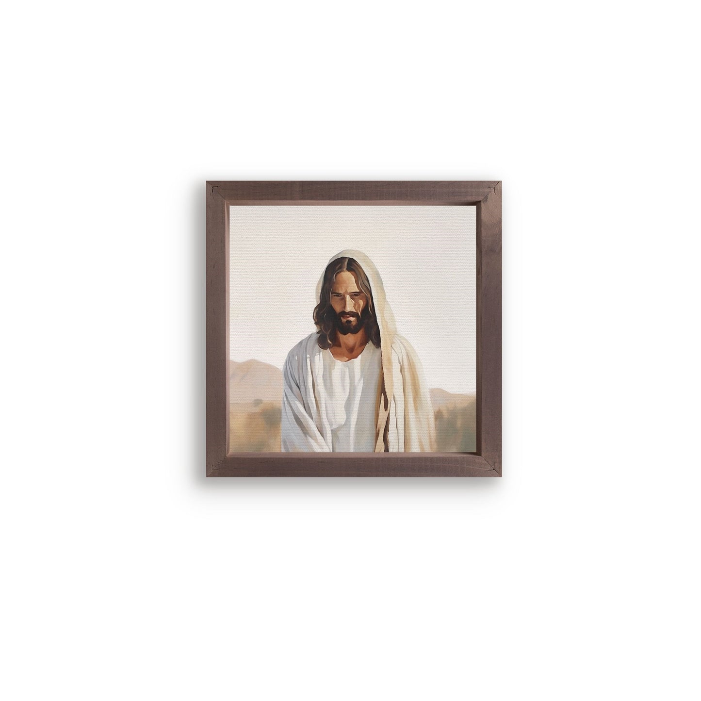 Framed Art-Jesus (11" x 11")