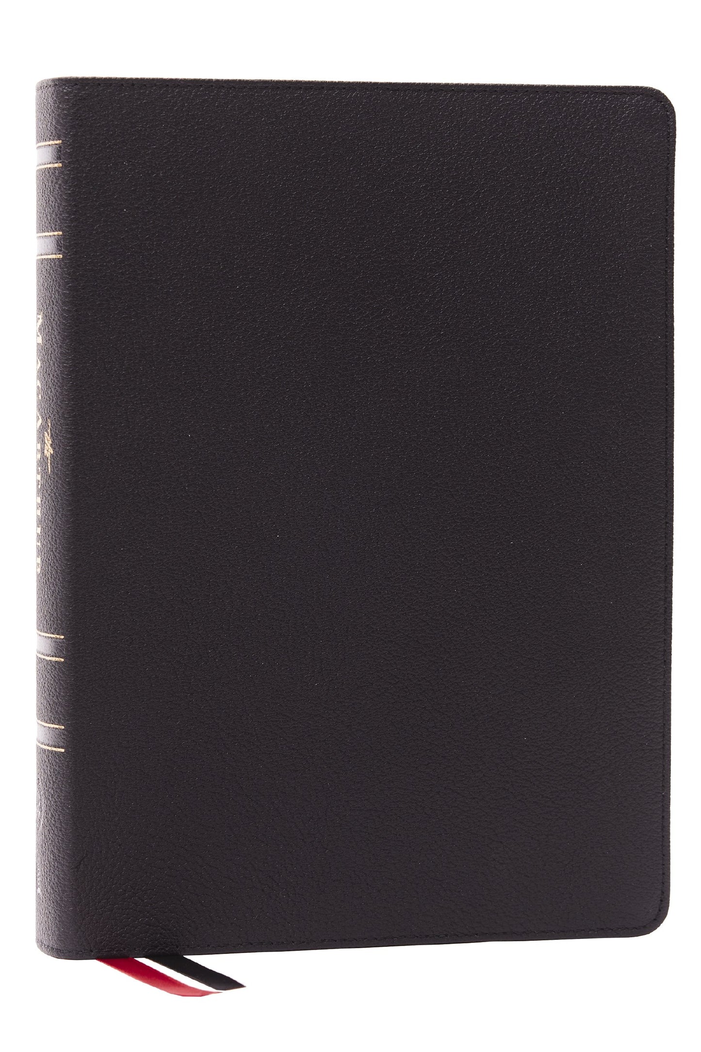 LSB MacArthur Study Bible 2nd Edition (Comfort Print)-Black Genuine Leather