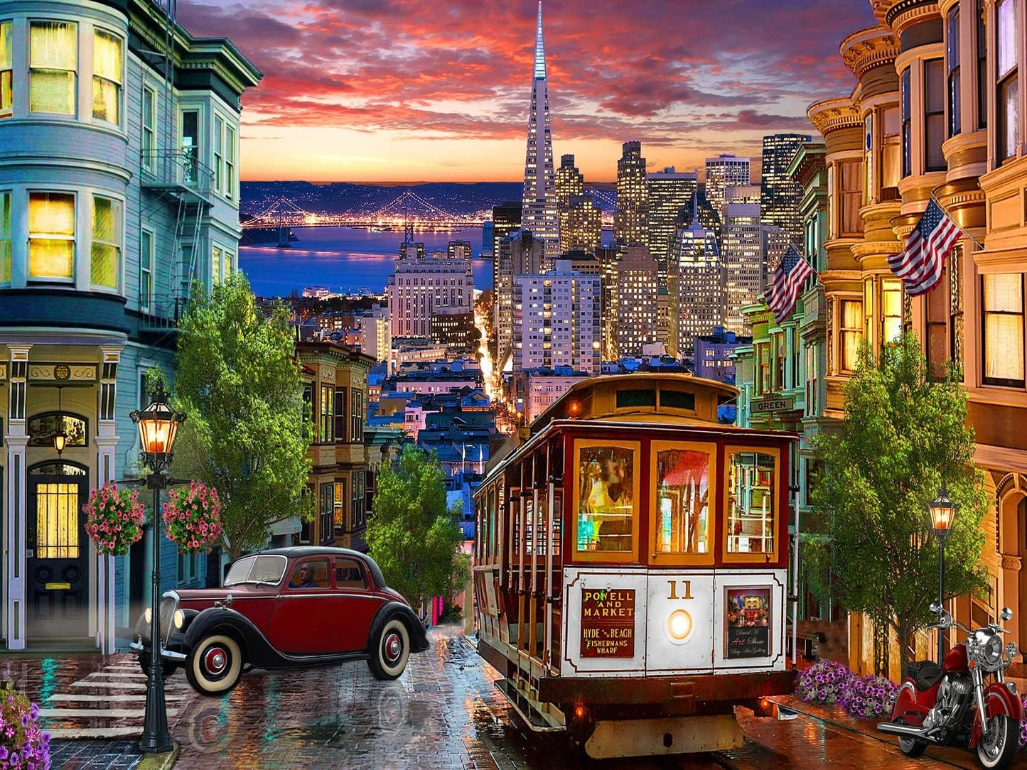 Jigsaw Puzzle-San Francisco (VALUE) (500 Pieces)