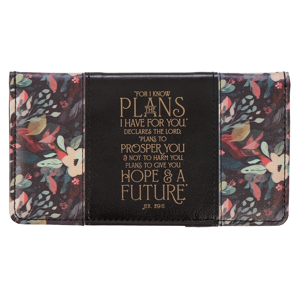 Checkbook/Wallet-Hope & A Future-Black Jer. 29:11