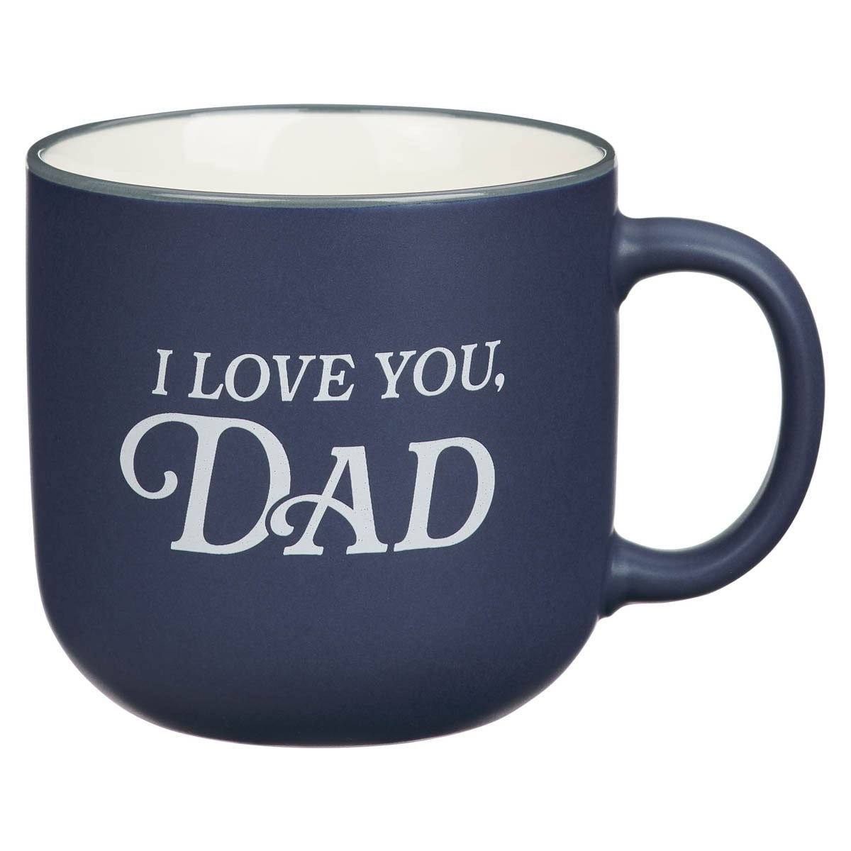 Mug-I Love You Dad (Malachi 4:6)-Navy (MUG1125)