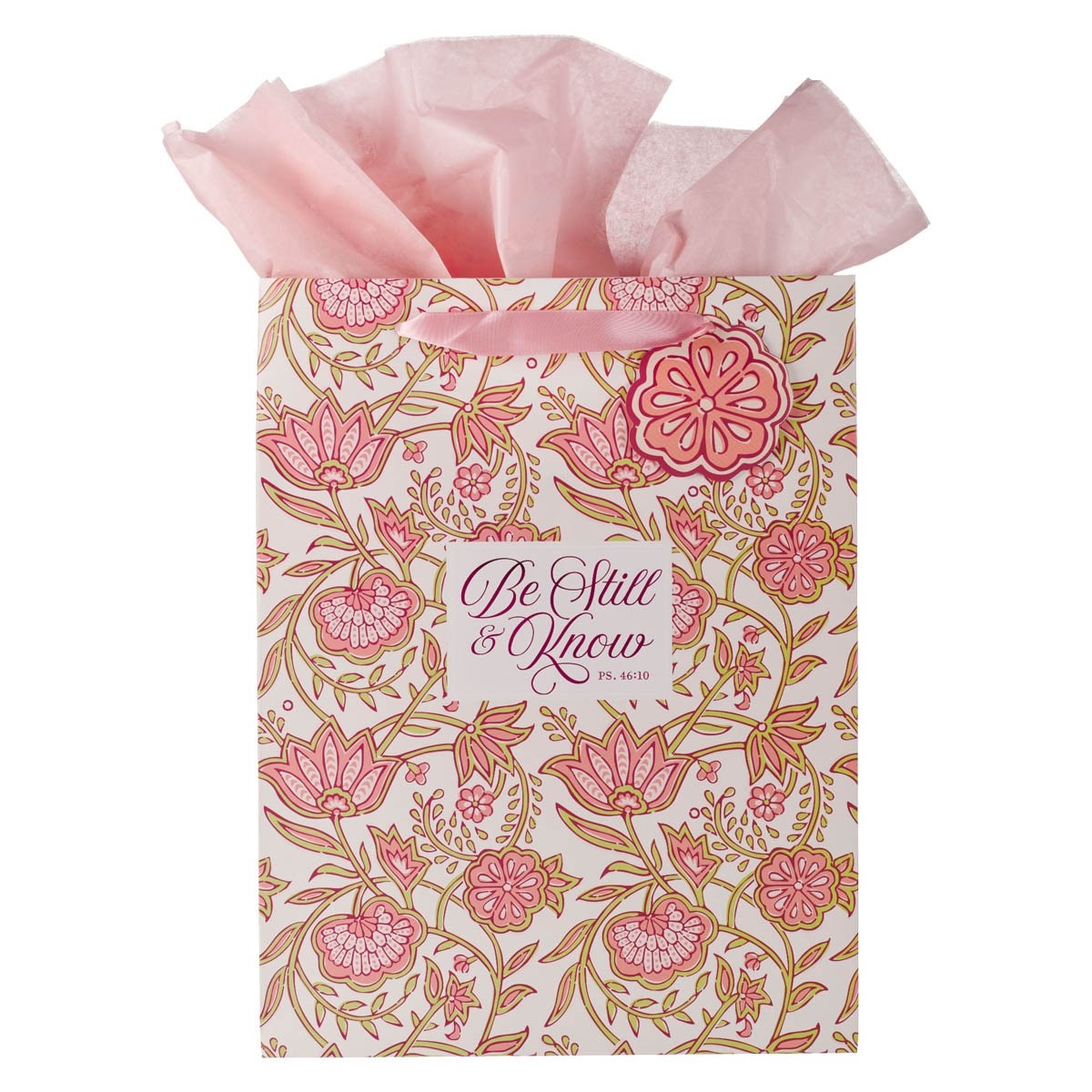 Gift Bag-Large Portrait-Be Still Ps. 46:10