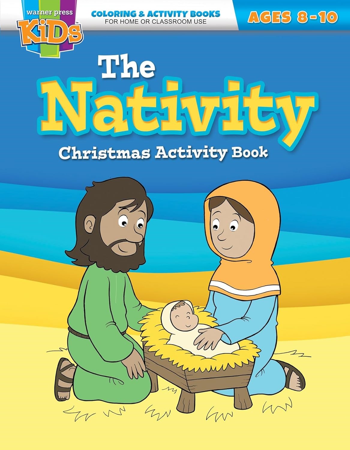 The Nativity Christmas Coloring & Activity Book (Ages 8-10)