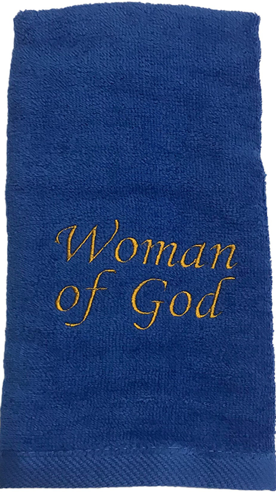 Towel Woman of God Royal Blue