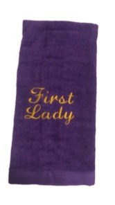 Towel First Lady Purple