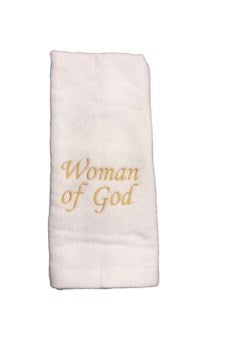 Towel Woman of God White