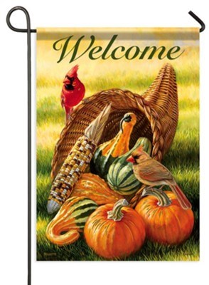 Flag-Garden-Foil Durasoft-Plentiful Fall (12.5" x 18")
