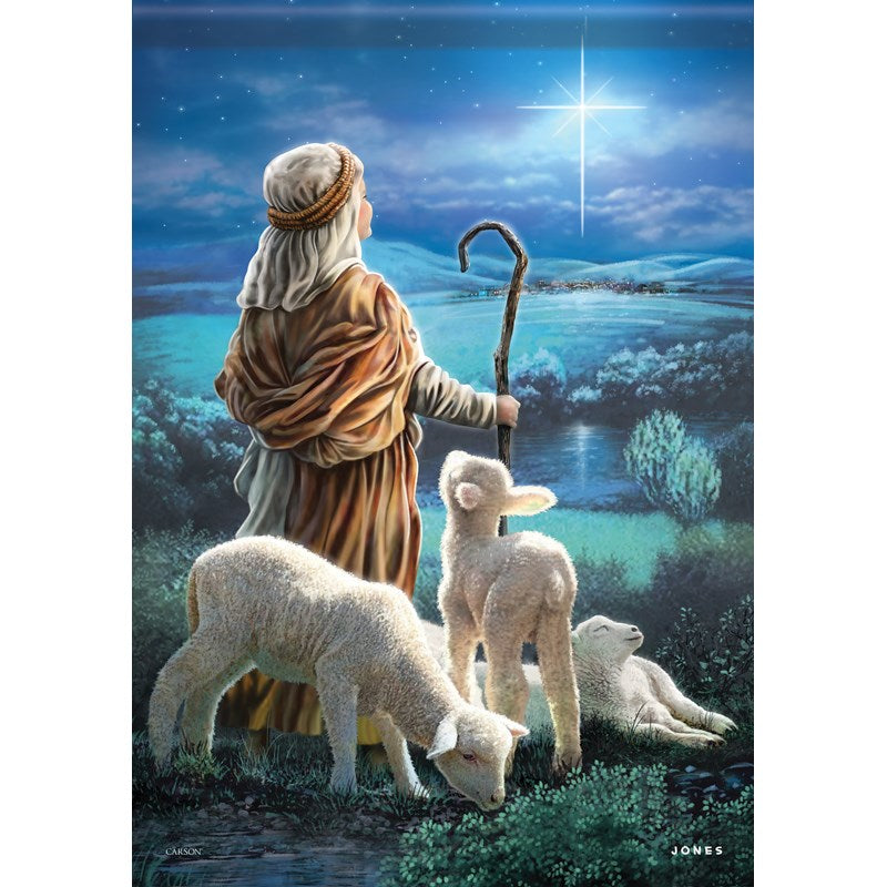 Flag-Garden-Durasoft-Shepherd Boy (12.5" x 18")