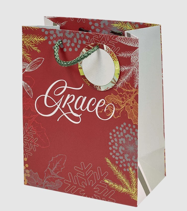 Gift Bag-Embracing The Gift Of God's Grace w/Tag