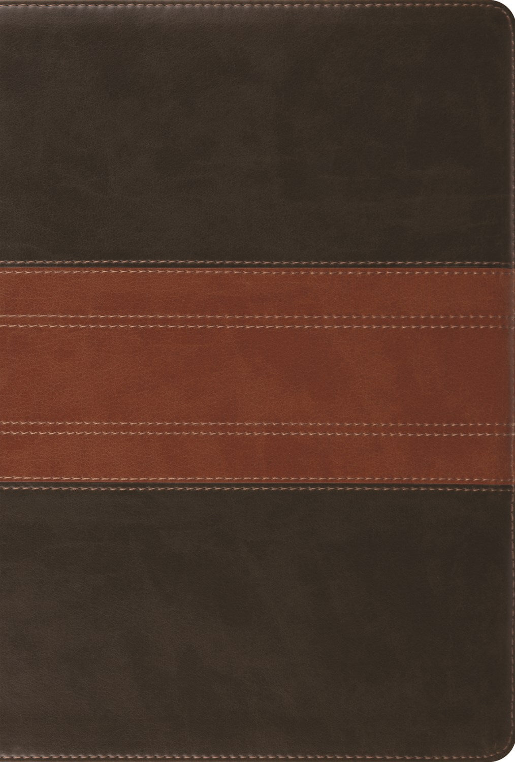 ESV Men's Study Bible-Forest/Tan Trail Design TruTone