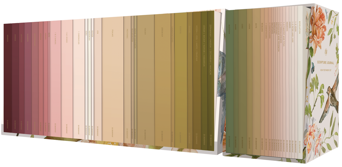 ESV Scripture Journal: Old & New Testament Sets (Ruth Chou Simmons)-Softcover