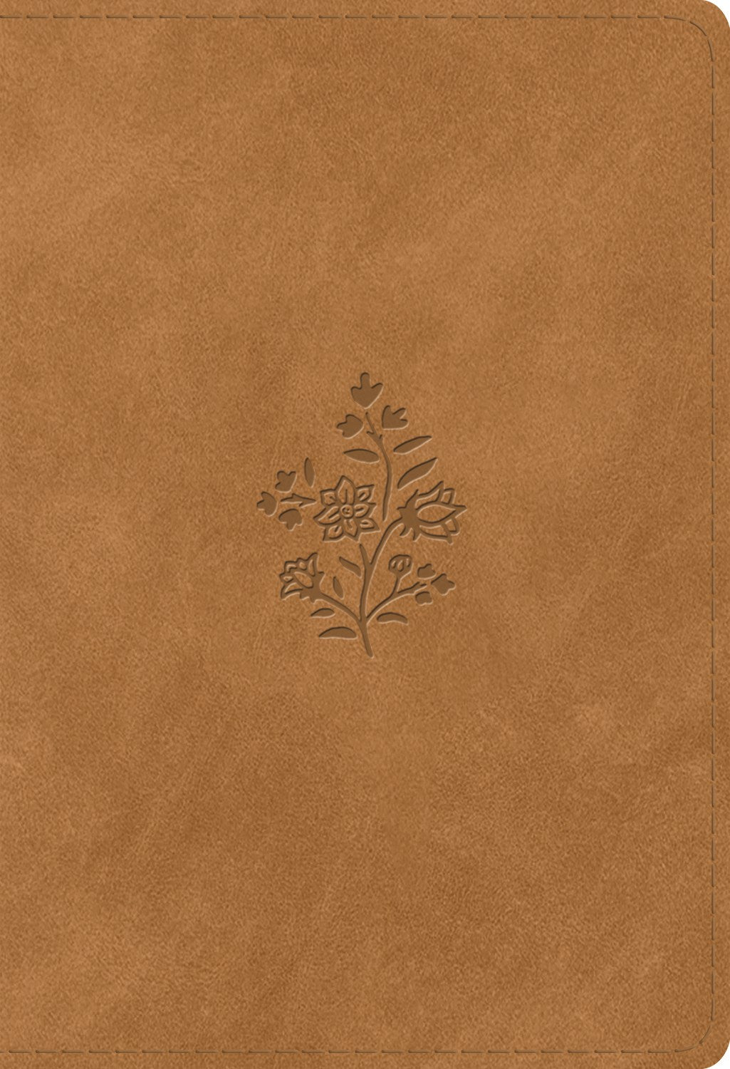 ESV Student Study Bible-Nubuck Caramel Wildflower Design TruTone