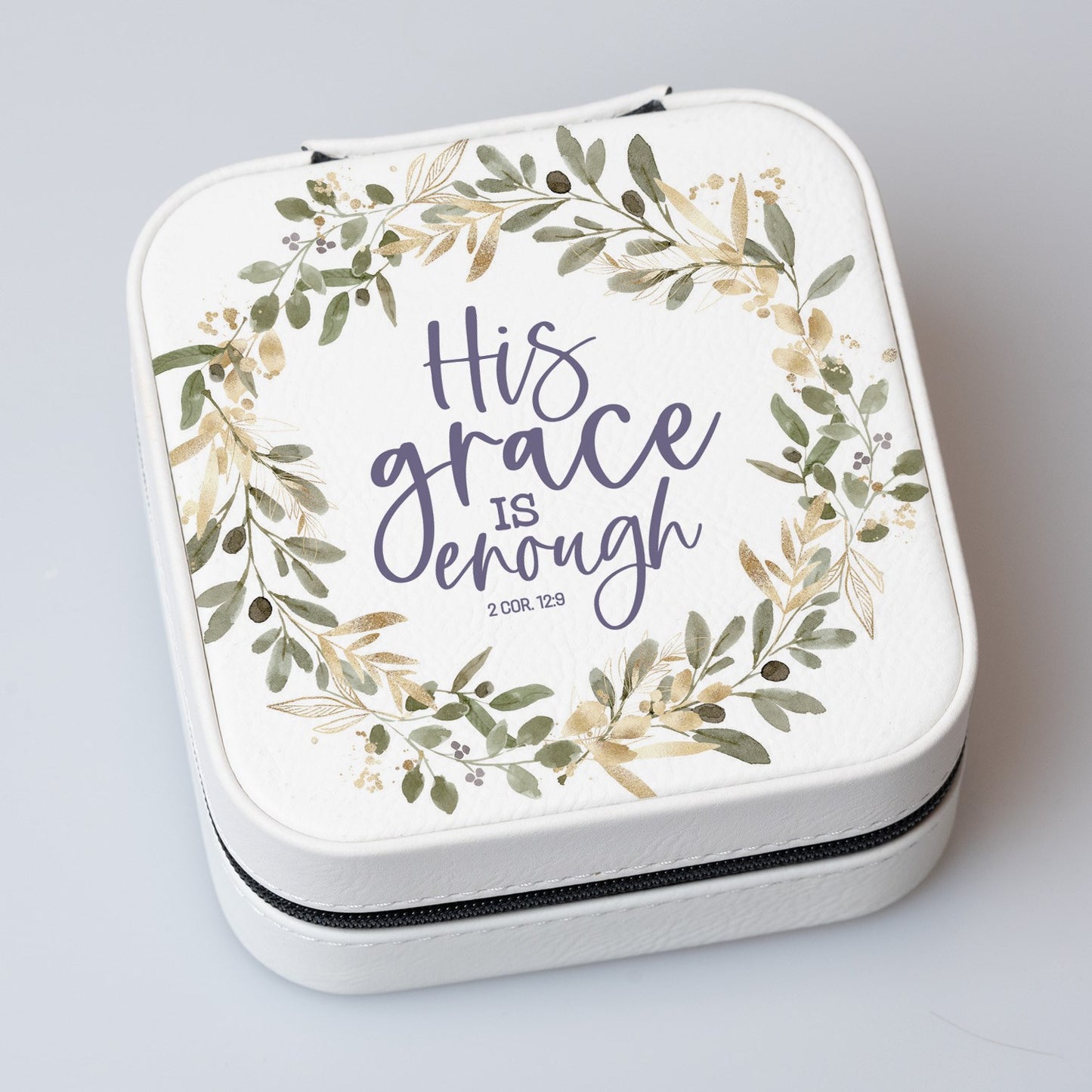 Jewelry Box-Small-His Grace (2 Cor. 12:9)