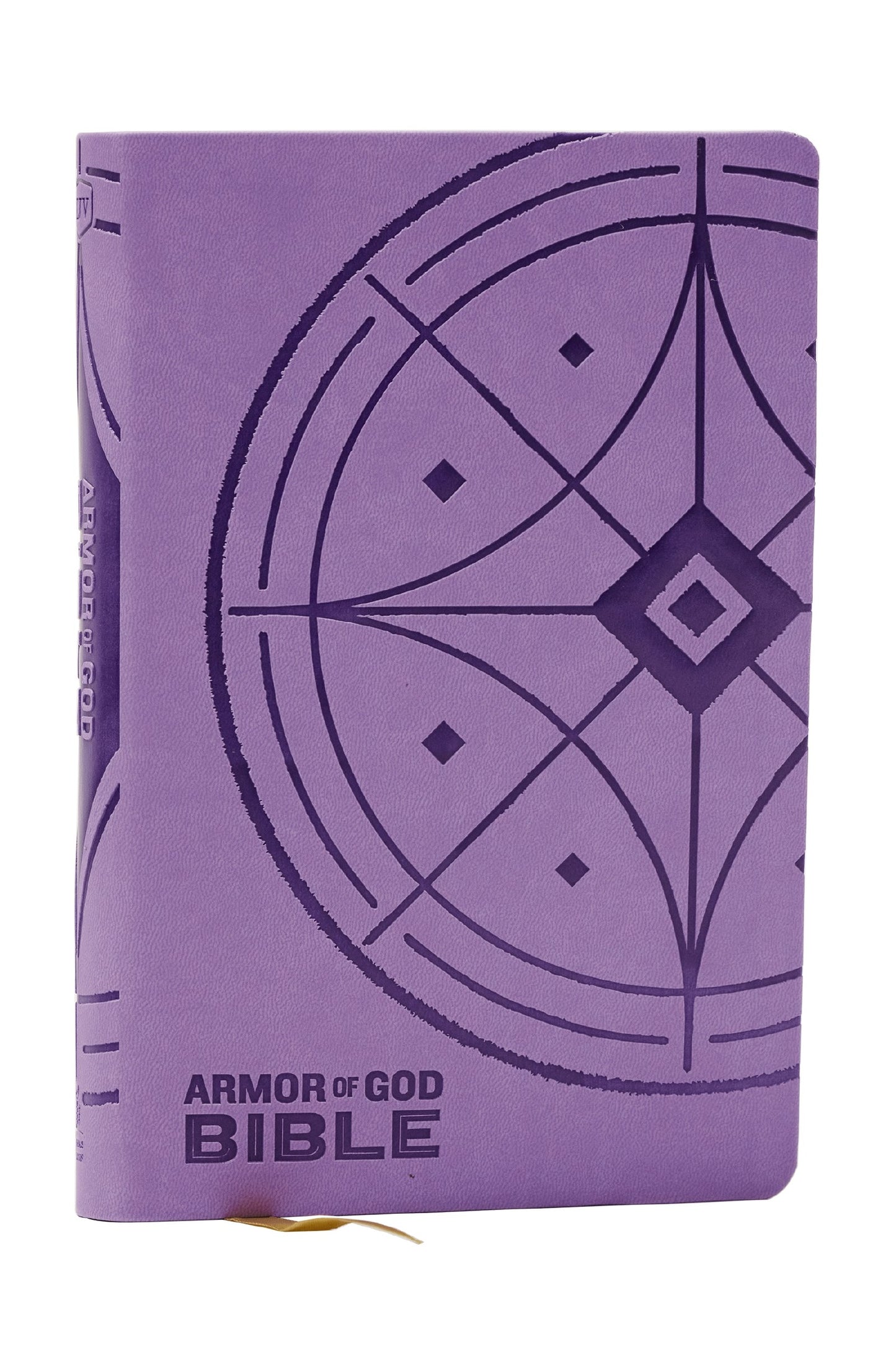 KJV Armor Of God Holy Bible (Comfort Print)-Purple Leathersoft