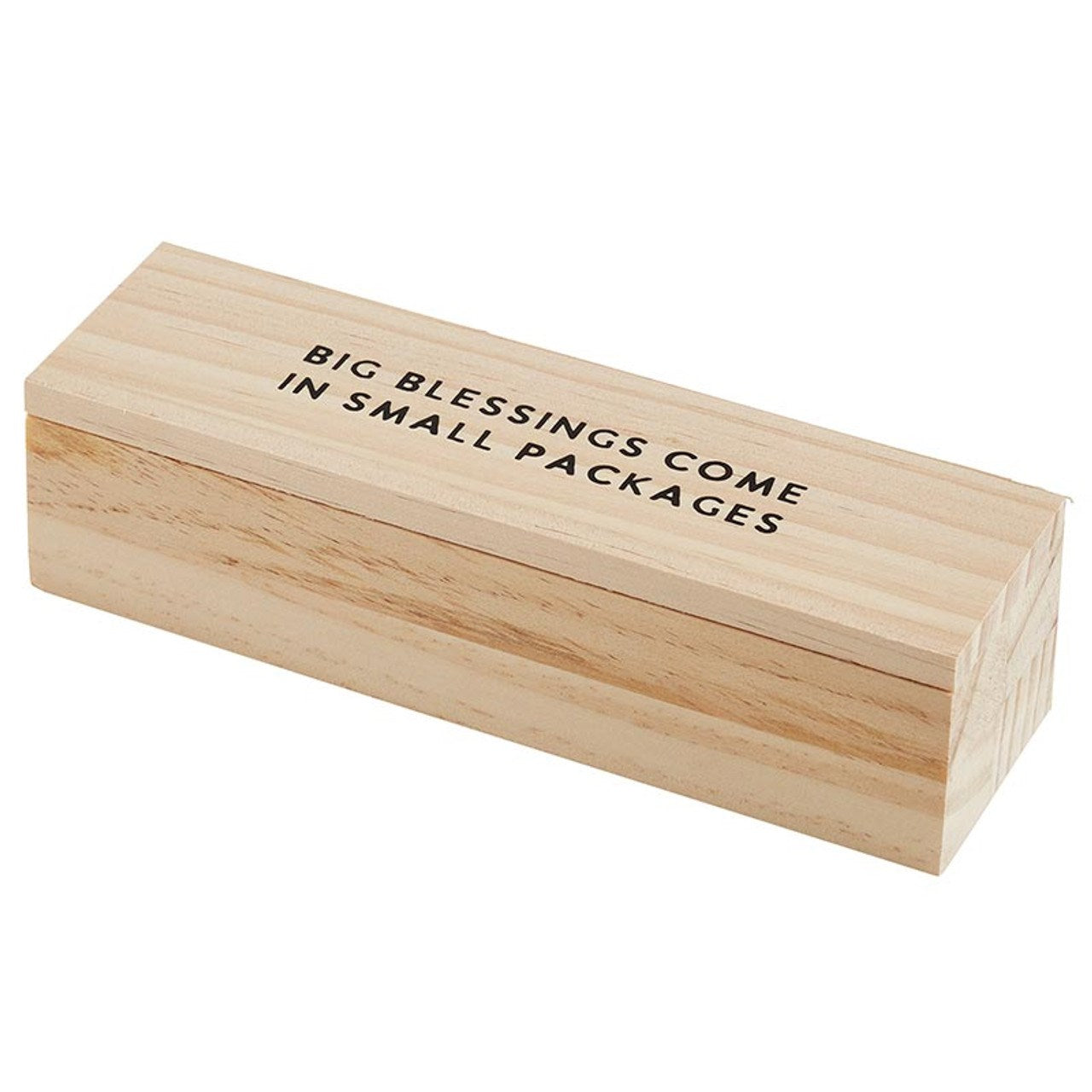 Pregnancy Test Announcement Box-Big Blessings (2" x 7" x 1.5")