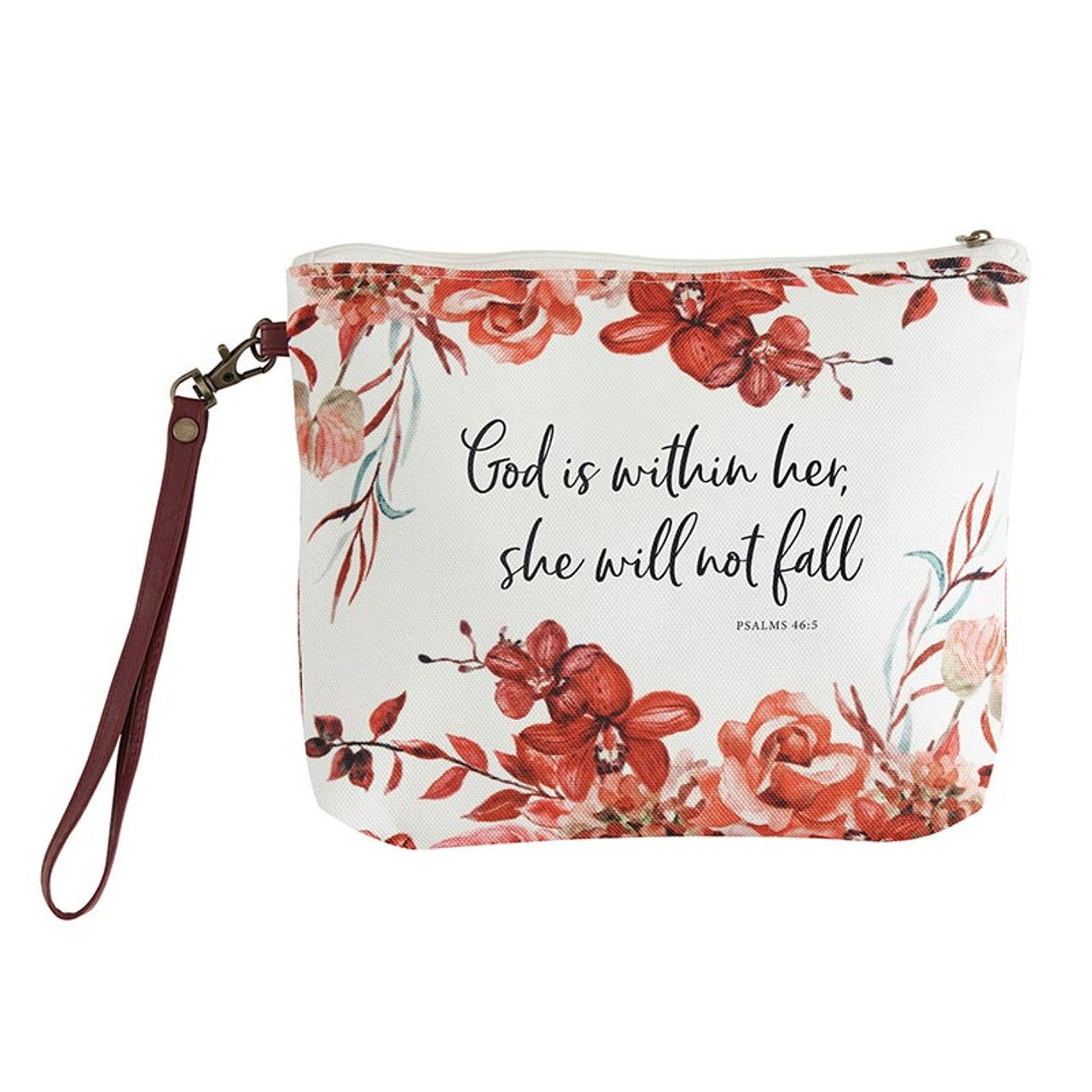 Wristlet-God Is Within Her She Will Not Fall (Ps. 46:5) (8" x 5")