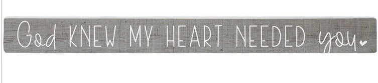 Talking Stick-Heart Needed You (16" x 1.5")