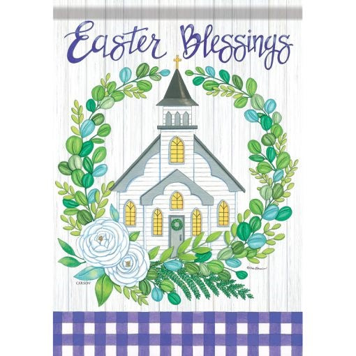 Flag-Garden-Dura Soft-Easter Blessings (12.5" x 18")