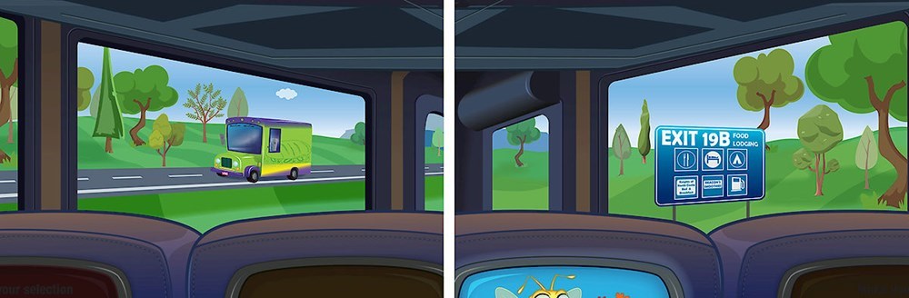 VBS-Road Trip: Decorating Mural Extension (6 Panels To Tile 6' x 18') (2025)