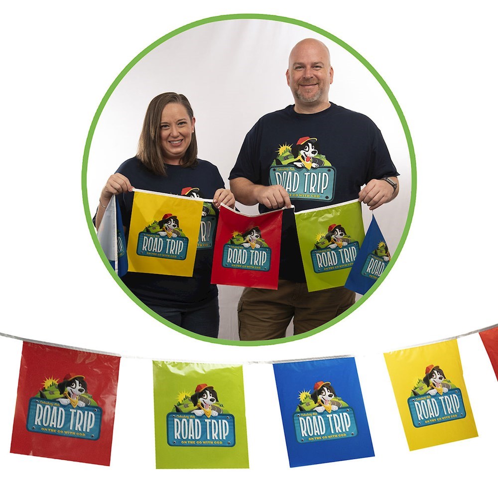 VBS-Road Trip: Logo String Flags (2025)
