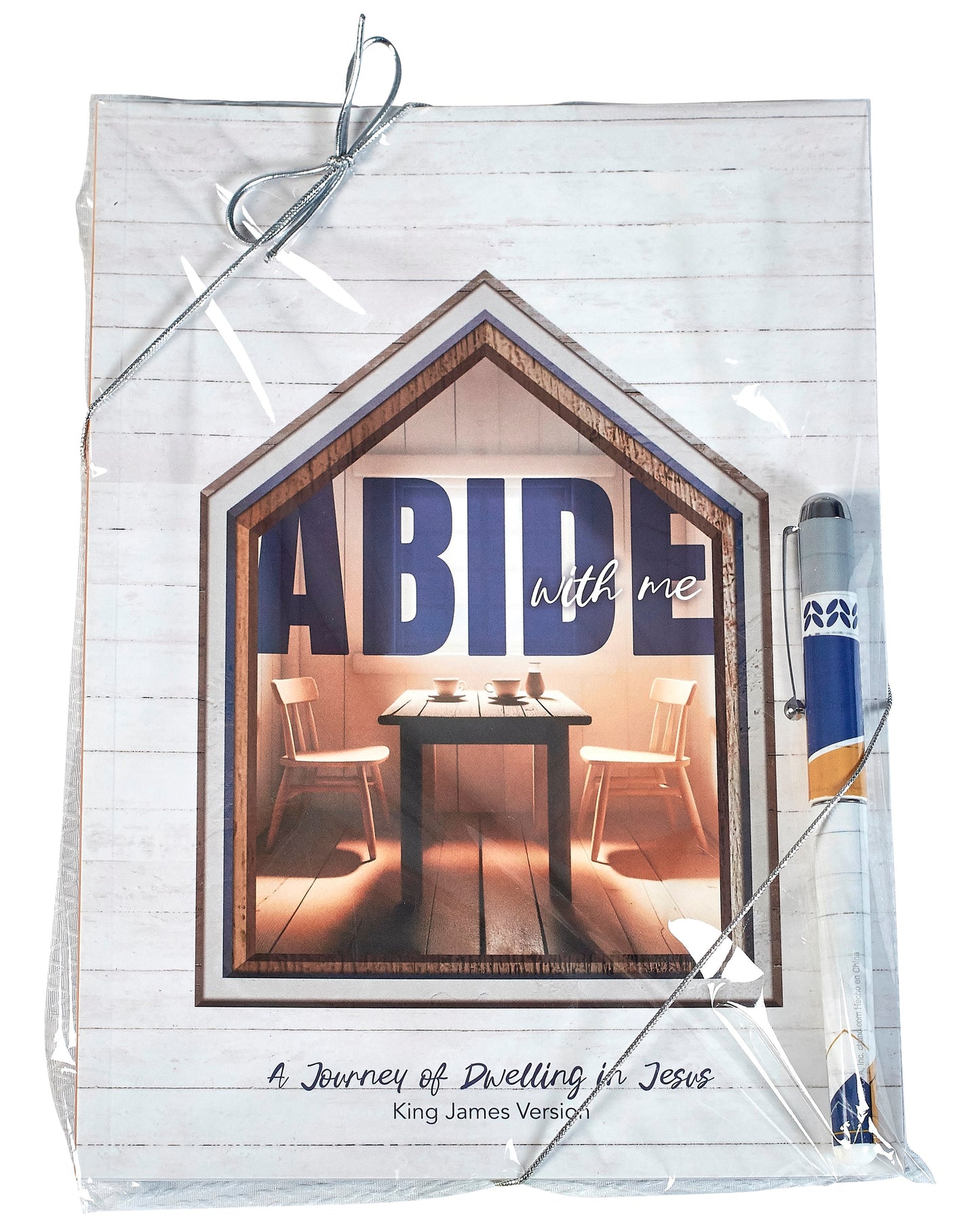 Gift Set-Abide With Me (KJV) w/Devotional Book & Pen