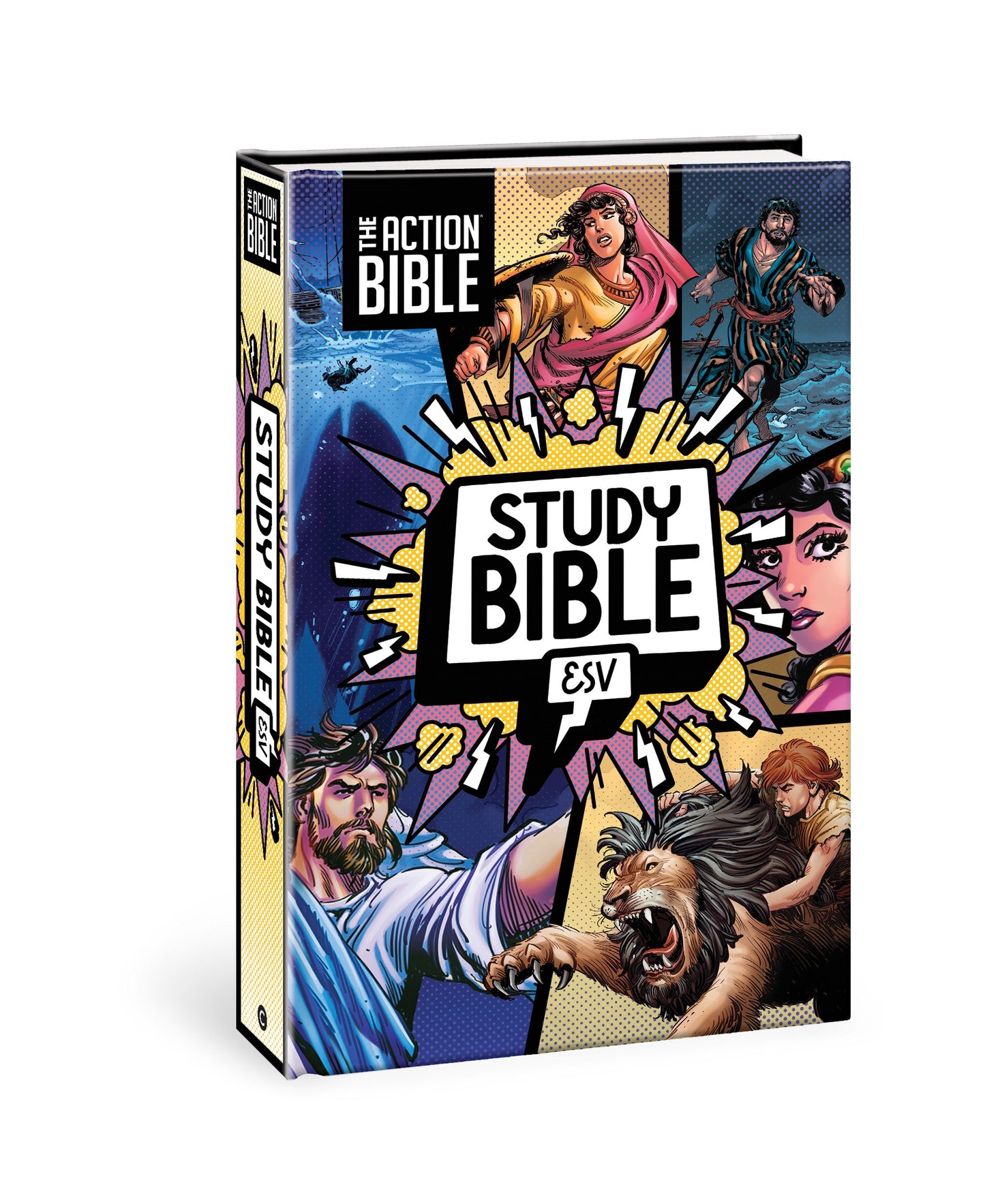 ESV The Action Bible Study Bible (Full-Color)-Hardcover